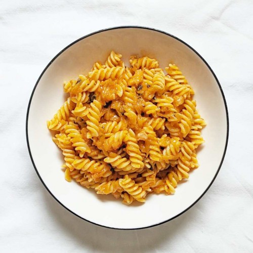Rizos con Salsa de Tomate y Zanahoria | Vegano y Bajo FODMAP