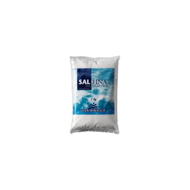 Sal atlántica fina - 1Kg - Oleander