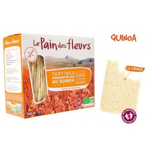 Pan crujiente de Quinoa