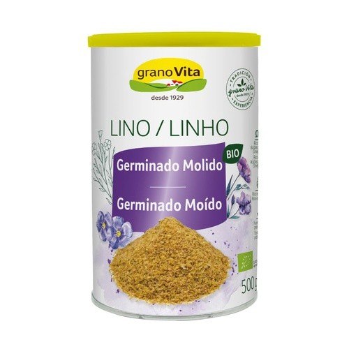 Lino Germinado Molido - 500gr - Granovita