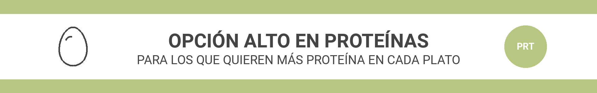 Platos preparados altos en proteínas a domicilio
